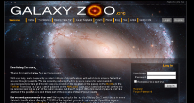 Galaxy Zoo (No és un projecte Boinc)